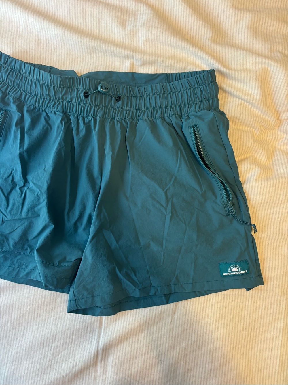 Bearded Goat Teal Shorts